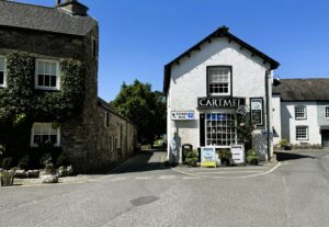 Cartmel Village Shop in summer