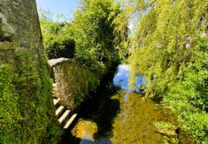 View of the River Eea in Cartmel