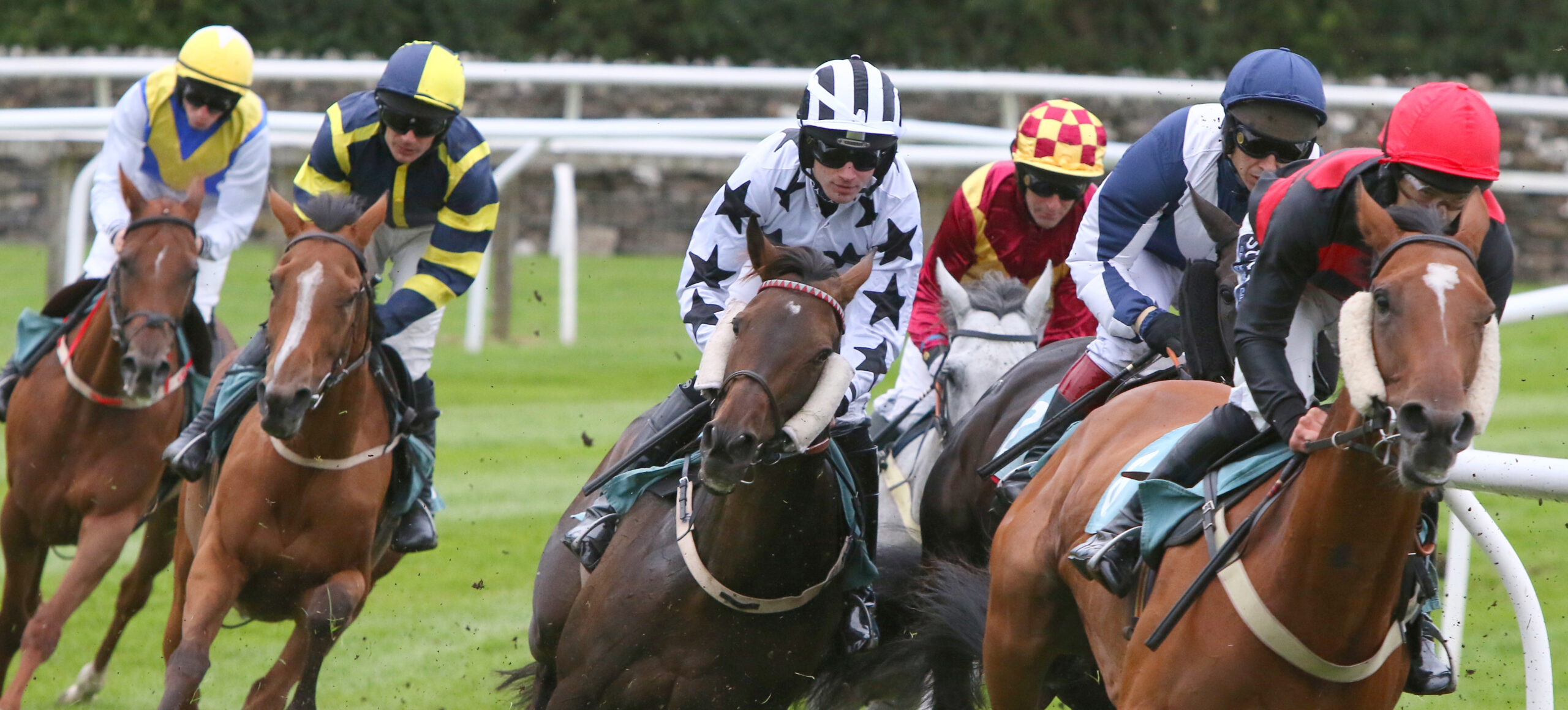 Image of horse racing at Cartmel Races