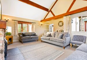 New photo of the living room at Cartmel Hill