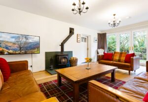 New image of the living room at Sawmill Cottage